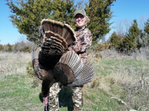 Harvested Wild Turkey in the Field