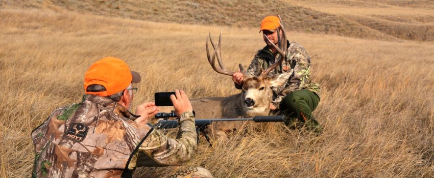 Hunters carry phones for communications and great in-the-field photos, perfect for sharing on TheHuntingPage.com
