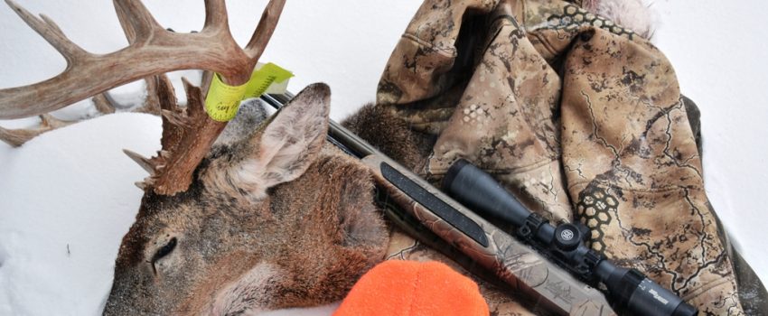 Big bucks are vulnerable in cold weather, yet you must be dressed properly to make it happen.