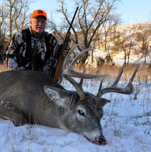 Cold, snowy weather often occurs during firearm deer seasons. Adjust your tactics accordingly.