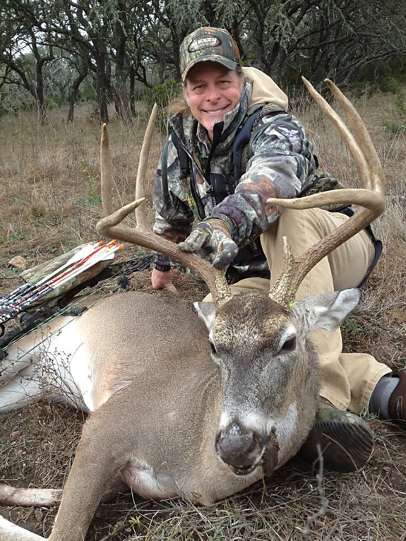Ted Nugent is a big fan of Muzzy Broadheads, just one of many products on display at the recent ATA Show.