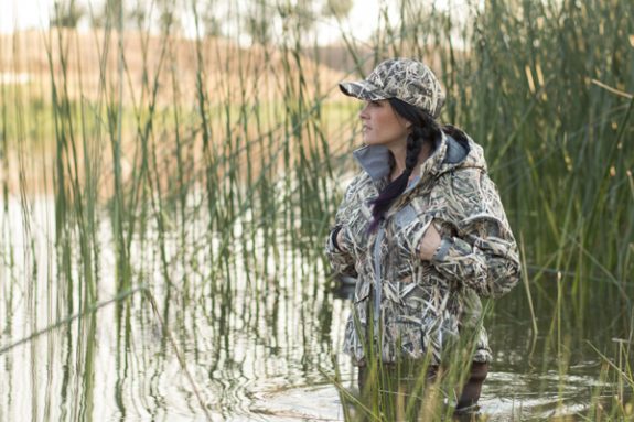 Camouflage clothes for women must have proper fit as well as function.