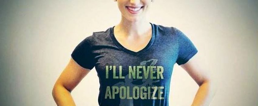 Eva Shockey displays her pride as a hunter.