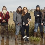 Miss Kay, Phil, Willie, Korie, Jase and Si Robertson (from left)
