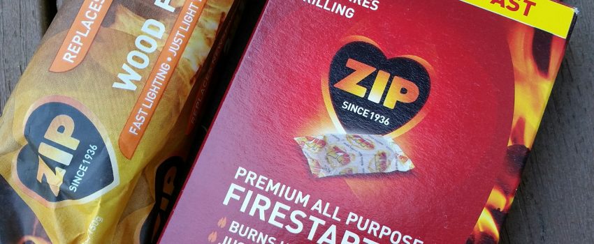 Zip Firestarters are light, compact, and inexpensive.
