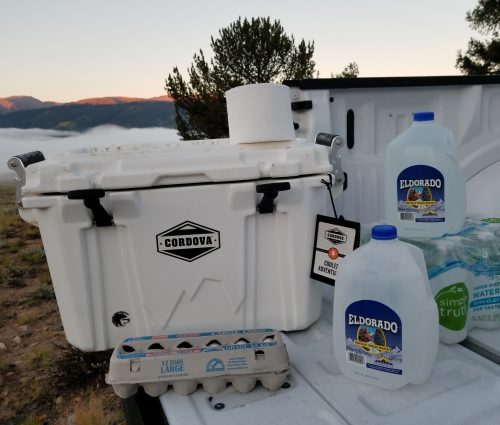 Plan a menu so that meal prep is easier.  Include an extra roll of "mountain money."