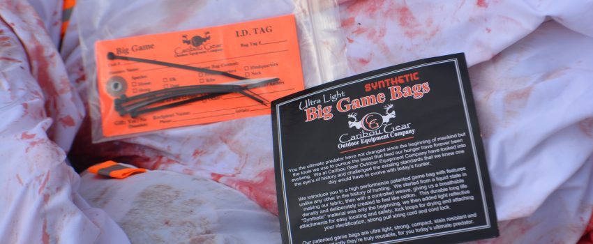 Game bags are critical to proper meat handling on back country hunts and the Caribou system worked extremely well.