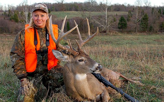 Would more women hunt if they could wear blaze pink as a safety color?