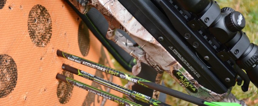 The Stryker Katana shot a one-inch group at 40 yards right out of the box.