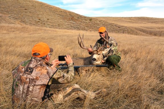 Hunters carry phones for communications and great in-the-field photos, perfect for sharing on TheHuntingPage.com