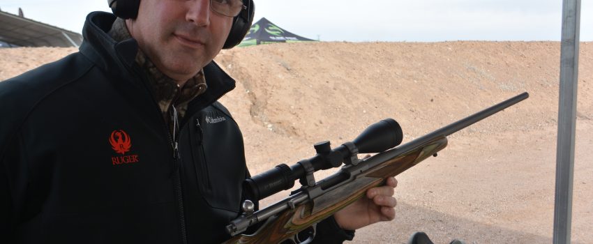 Ruger's Craig Cushman helped me pick a rifle for a fall elk hunt.  The Hawkeye Predator is a leading candidate.