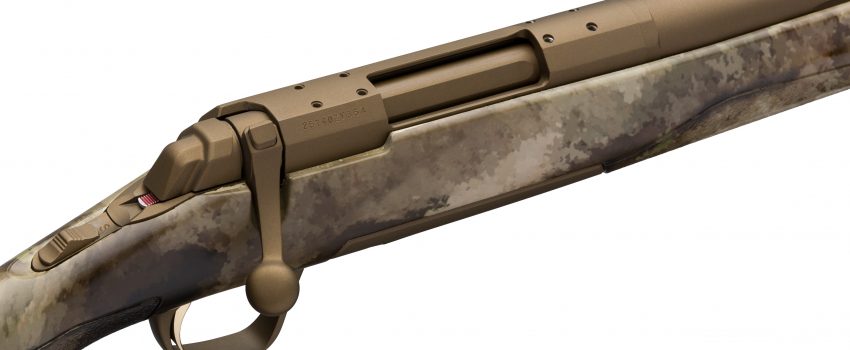 Note how the receiver is drilled and tapped for extra scope ring security on the new Browning Hell's Canyon X-Bolt