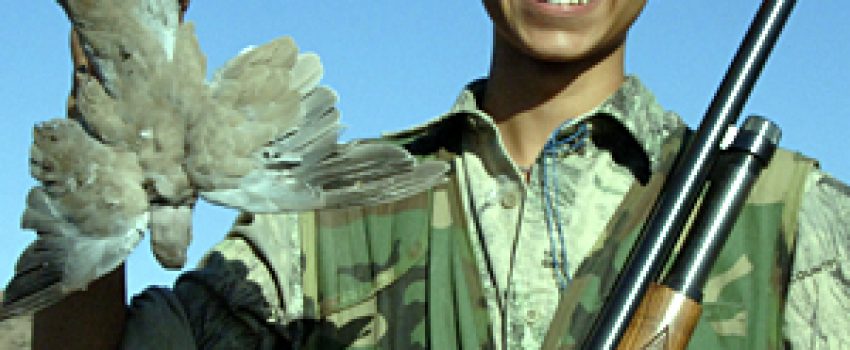 mourningdovehunter_300Photo by Arizona Game and Fish Department