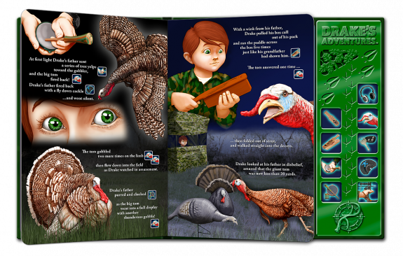 These children's books contain actual sounds from nature, sure to perk a youngster's interest.