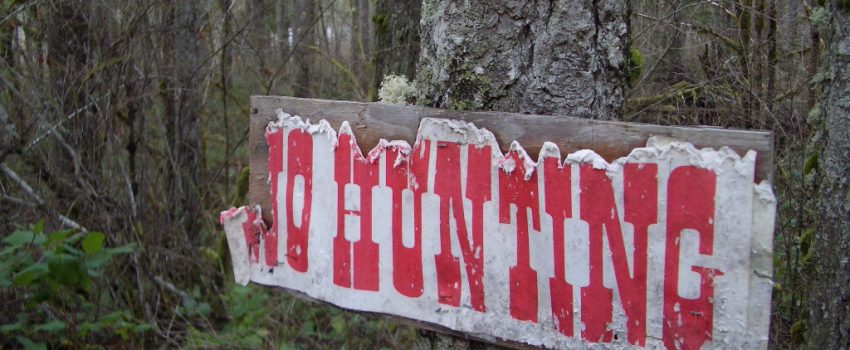 no-hunting